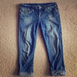 True Religion Capris Size 28
